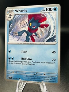 Pokemon TCG - Weavile 14/64 - Shrouded Fable 2024 - Imagen 1 de 2