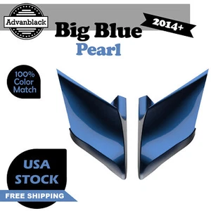 Panel de cubierta lateral extendido Big Blue Pearl CVO para más de 14 Harley Touring - Imagen 1 de 13