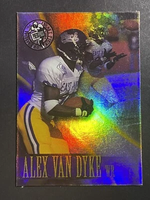 1996 Press Pass Alex Van Dyke Holofoil Premium Rookie Card - Nevada Wolf Pack - Image 1 of 2