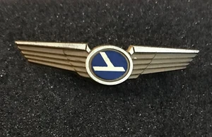 Eastern Airlines Plastic Wing Pin Back Badge Stoffel Seals - Picture 1 of 3
