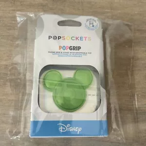 Mickey PopSockets Popgrip Mickey Air Slime Green Disney - Picture 1 of 3
