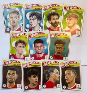 Topps UCL Living Set Champions League Liverpool FC Choose Rookie