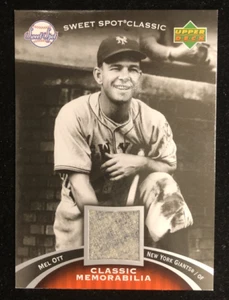 2007 Sweet Spot Classic Classic Memorabilia #CMMO1 Mel Ott - NM-MT - Picture 1 of 1