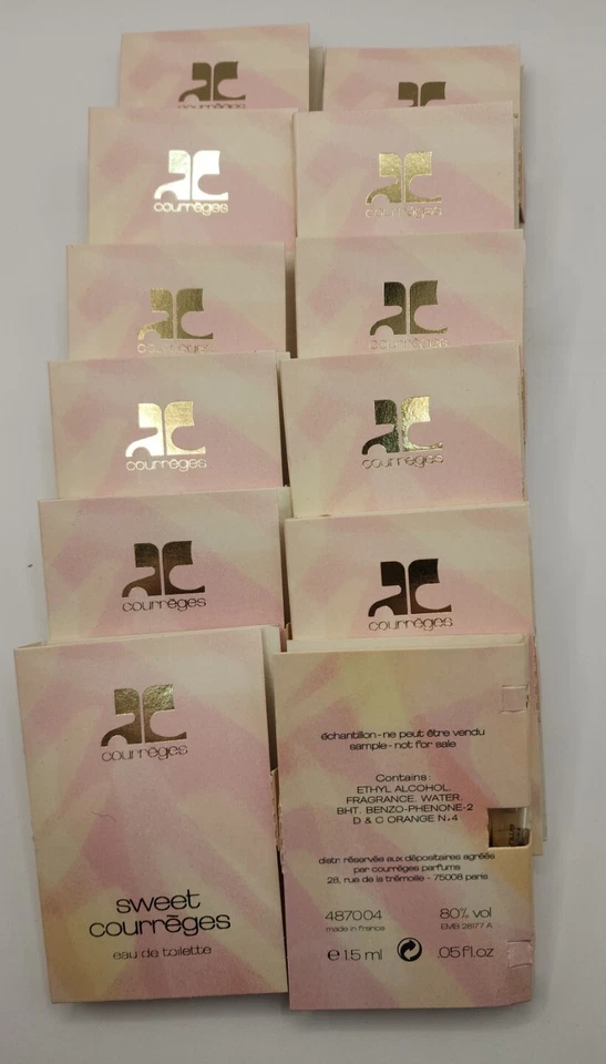 Sweet Courreges eau de toilette frascos de 0,05 oz x 12 Foto 1 de 1