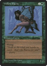 Willow Faerie x4  Homelands MtG  LP to NM mixed pictures