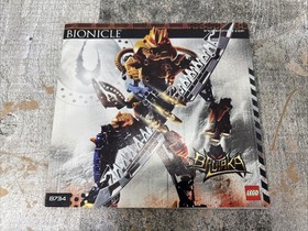 LEGO Bionicle 8734 Brutaka Instructions Manual Only