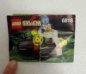 Lego System 6818 Cyborg Scout Space UFO System Instruction Manual Only