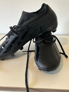Adidas Predator League FG Mens Football Boots - SIZE 10 US - BLACK - - Picture 1 of 5
