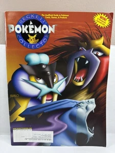Beckett Pokemon Collector Magazine January 2002 Volume 4 Number 1 With Poster - Picture 1 of 19