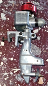 Wen Mac ATWOOD .049 Gas Tether Boat Outboard Motor 6 Inch 1950's - Picture 1 of 10