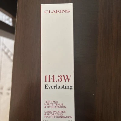 Clarins Paris 115.3 Everlasting Long-wearing & Hydrating Matte Foundation - Image 1 of 4
