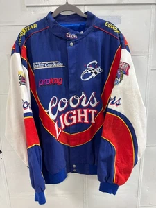 Chaqueta De Colección Nascar Coors Light Winston Cup Diseño JH Talla XL - Imagen 1 de 9