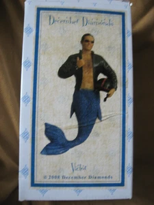 Vintage December Diamonds Christmas Ornament 2008 VICTOR Motorcycle Merman - Picture 1 of 2