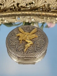 Fairy Locket Compact Pendant Makeup Fashion Dreamy - Picture 1 of 7