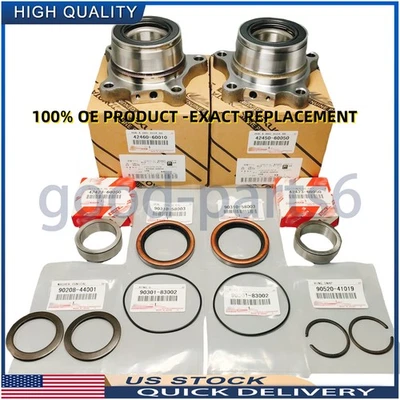 OEM FOR TOYOTA 4RUNNER FJ GX460 GX470 RIGHT & LEFT REAR WHEEL HUB BEARING KIT - Imagem 1 de 4