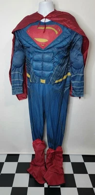 Adulto Pecho Tórax Músculo Acolchado Superman Disfraz Mono Body Juegos con disfraces OS Foto 1 de 4