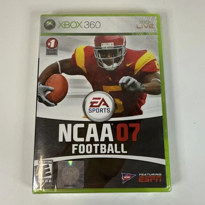 NCAA 07 Xbox 360 Sealed College Football Video Game New Ea Sports - Image 1 of 4