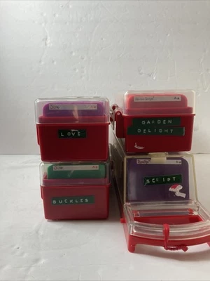 ENORME Lote de Juegos de Alfabeto Hebillas de Amor Escritura Sizzix Troquelado Sizzix Cortes Delgados Foto 1 de 4