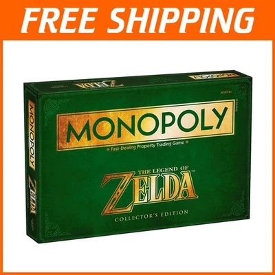 Legend of Zelda Monopoly Board Game - Image 1 of 2