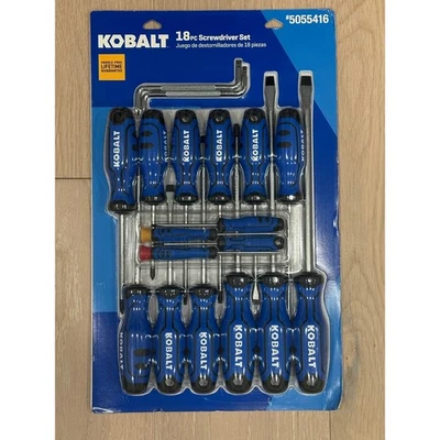 NEW Kobalt 18 Piece Magnetic Screwdriver Set - Image 1 of 4