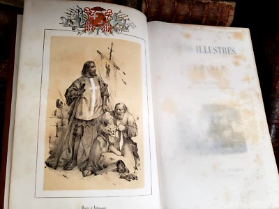 1880 ILLUSTRATED SAILORS OF FRANCE WITH 12 COLORED ENGRAVINGS By Leon Guerin - Image 1 of 4