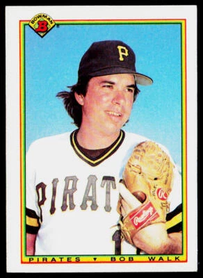 1990 Bowman #163 Bob Walk - Image 1 of 2