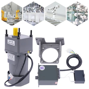 AC Gear Reduction Motor Electric+Variable Speed Control Reversible 110V 250W - Picture 1 of 16