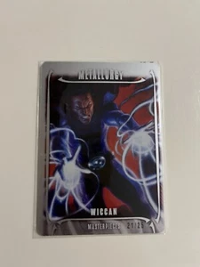 2024 Skybox Marvel Masterpieces Grego Wiccan 21/25 Metallurgy #M-45 - Picture 1 of 2
