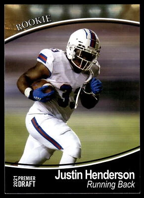 2021 SAGE Premier Draft #87 Justin Henderson NRMT or Better - Image 1 of 2