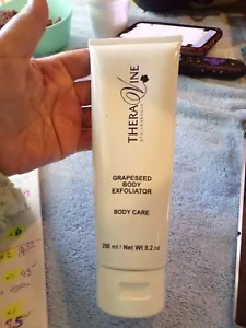 NUEVO Exfoliante corporal de semilla de uva TheraVine cuidado corporal sellado 8,2 fl oz OSR - Imagen 1 de 4