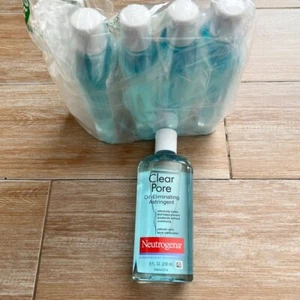 BRAND NEW 5-Pack Neutrogena 8 fl oz Clear Pore Oil-Eliminating Astringent Toner - Picture 1 of 5