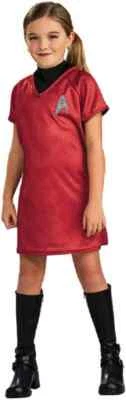 Disfraz de Halloween para niño Nyota Uhura Star Trek película rojo elegante Foto 1 de 2