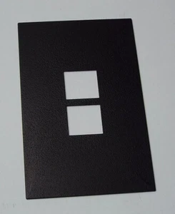 TOUCHPLATE SINGLE GANG TWO BUTTON COVER PLATE - Picture 1 of 1