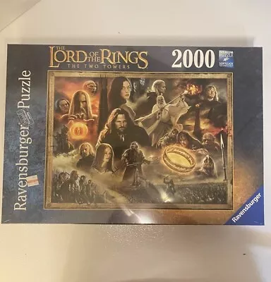 NEW Sealed Ravensburger Lord of The Rings: Fellowship of The Ring 2000 Pc Puzzle - Image 1 of 3