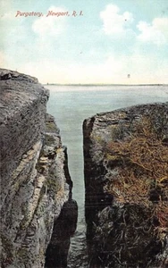 Postkarte RI: Fegefeuer, Newport, Rhode Island UDB 1900er Jahre unbespielt - Bild 1 von 2