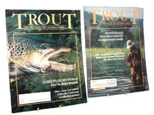 Vintage Trout (Illustrated) Magazines Two Issues Spring and Autumn 1988 - Picture 1 of 8