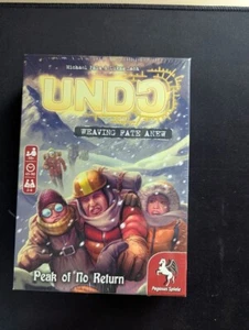 UNDO: Peak of No Return (2020) Pegasus Spiele NEW in SHRINK!!! - Picture 1 of 2