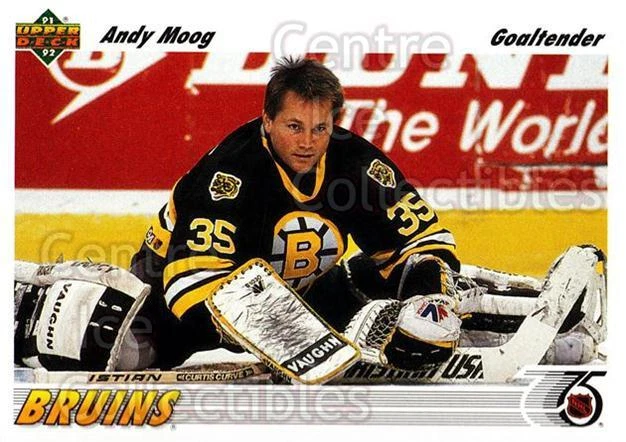 1991-92 Upper Deck #147 Andy Moog - Image 1 of 1