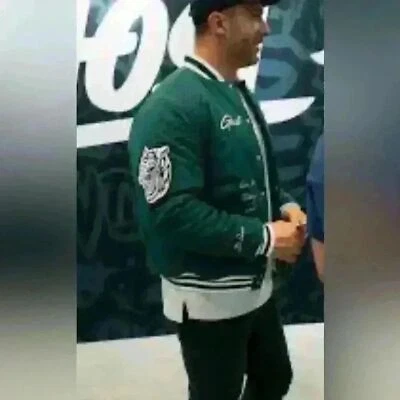 GHOST lifestyle pre work out vintage forest green  Bomber Jacket size medium M - Image 1 of 4