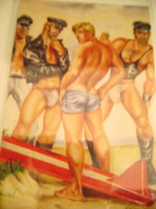 NEW COLOR POST CARD, "TOM OF FINLAND" - Picture 1 of 2