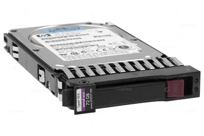 376597-001 HP HDD 73GB 10K SAS 3G 2.5" SFF HOT-SWAP - Image 1 of 4