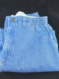 Lee Riders Relax Washed Denium Blue Fit Side Elastic Jeans 12 P - Picture 1 of 7