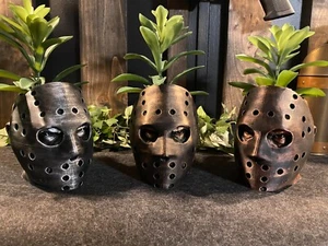 Jason Voorhees Estilo Vintage Maceta Maceta Lápiz Taza Boda Centro de mesa - Imagen 1 de 10