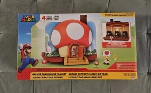 Super Mario ~ Deluxe Toad House Playset ~ Jakks Pacific ~ Red Toad Included - Picture 1 of 9