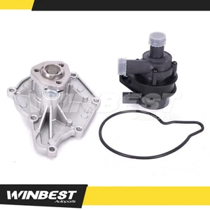 2x Engine Water Pump for 2008-2009 Audi A4 Quattro A5 Quattro 3.2L New - Picture 1 of 20
