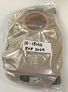 10 Hollister 18193 New Image 2Pc Ostomy Pouches 2¼ Flange Exp 2029 - Picture 1 of 3