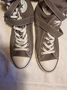 Converse X hi sneakers with straps SZ-9.5 - Picture 1 of 10