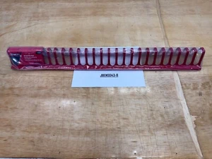 Snap-on Tools USA NEW RED 30" Coated Steel Plier Rack with 26 Slots PLRK30 - Bild 1 von 7