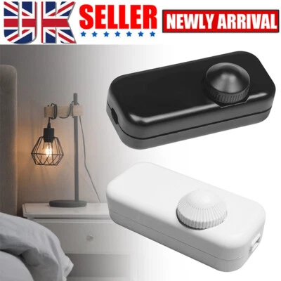 Inline LED Dimmer Switch Built-in Rotary ON/OFF & Knob Control Dimmer for Dim - Image 1 of 4