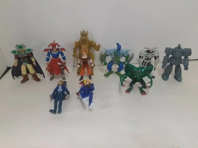 10 figure lot Yu-Gi-Oh Dark Magician Kazuki Takahashi Complete wand 1996 Dragon  - Image 1 of 4